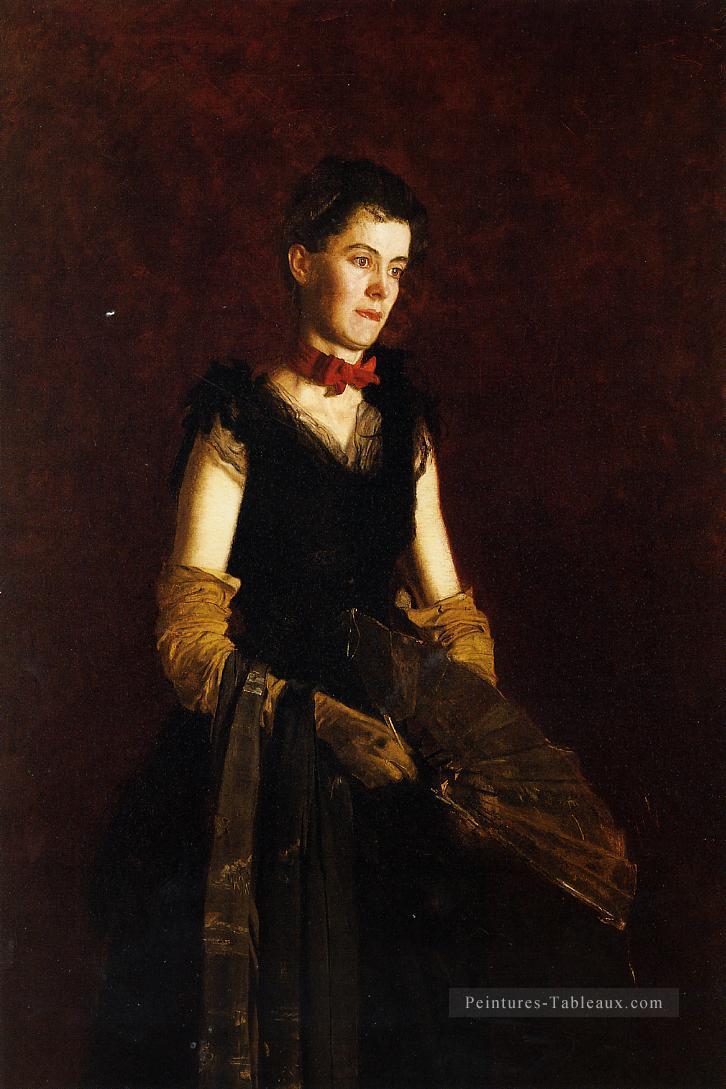 Portrait de Letitia Wilson Jordan réalisme portraits Thomas Eakins Peintures à l'huile